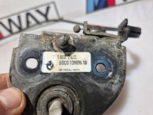 BMW lock POKRYWY of the engine bonnets rope KOMPLET left right 7183764 7183763