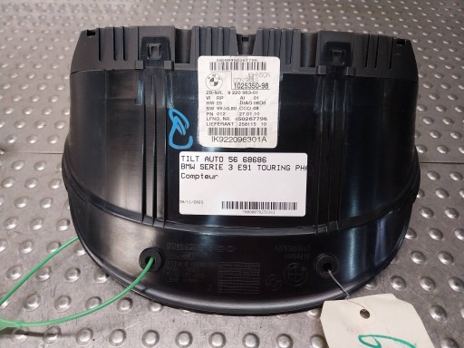 dials dials 9220963 BMW E90 E91 E92 EUROPA