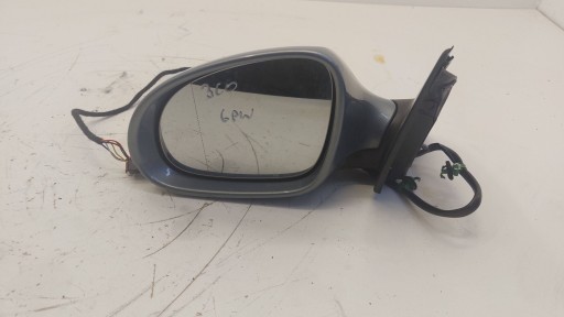 VW PASSAT B6 05-10r mirror right 6PIN EUROPA LC7Z original