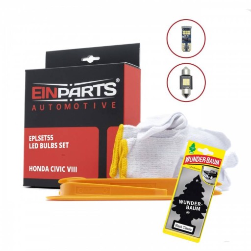 EPLSET55 - КОМПЛЕКТ СВЕТОДИОДНЫХ СВЕТИЛЬНИКОВ HONDA CIVIC VIII 8 + АРОМАТ