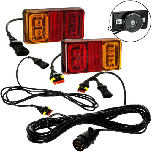 L2295-ZM - КОМПЛЕКТ СВІТЛОДІОДНИХ ЛІХТАРІВ ДЛЯ ПРИЧЕПА