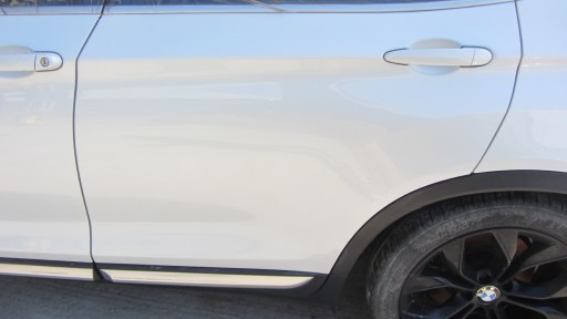 BMW X3 F25 A96 MINERAL WEISS BIALA PERLA door left rear. left rear part BIALE