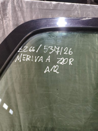 door right rear part OPEL MERIVA A 1 and Z20R