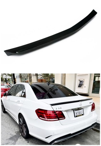 W212AMGRSBL - Спойлер закрылки задний черный MERCEDES E63 AMG W212