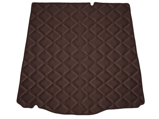 Коврик из экокожи КОРИЧНЕВЫЙ для Citroen C-Elysee II 2013-...