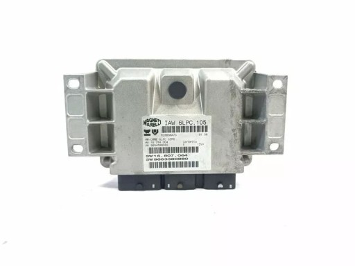 6LPC.105 - Комп'ютерний блок управління двигуном 9663380880 peugeot 207 2006 1.4