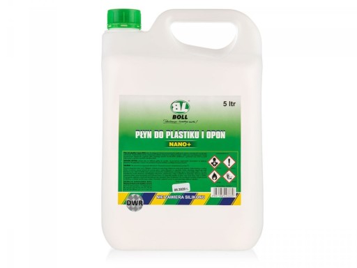 BOLL-РІДИНА ДЛЯ ПЛАСТИКУ ТА ШИН 5Л