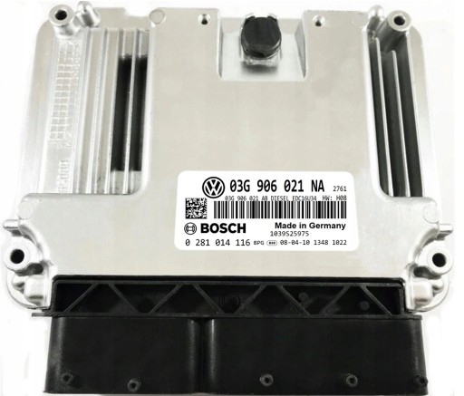 0281014116IMMO - Комп'ютер ecu vw golf 03g906021na 0281014116 immo off