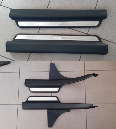 FSGDS6B - KIA OPTIMA III 2010-15 НАКЛАДКА НА ПОРІГ ХРОМ