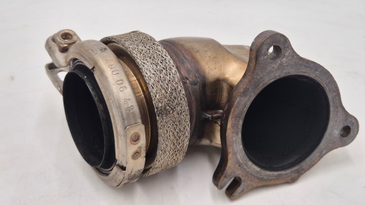 Rohrbogen turbo OBEJMA des Auspuffs MERCEDES C W209 3.0CDI Original