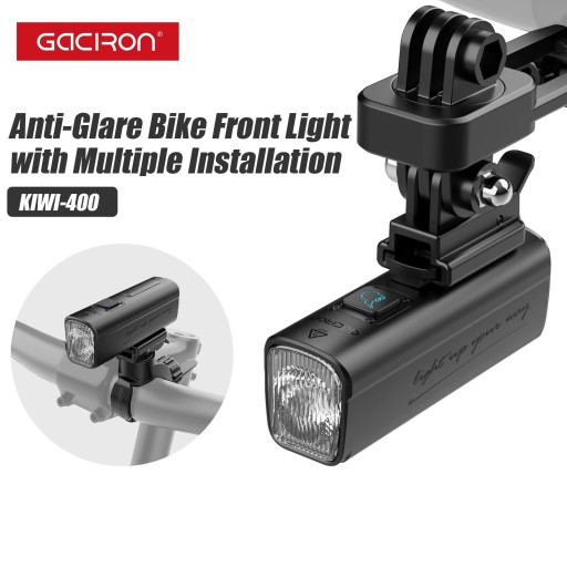 Gaciron KIWI-400 lampa rowerowa