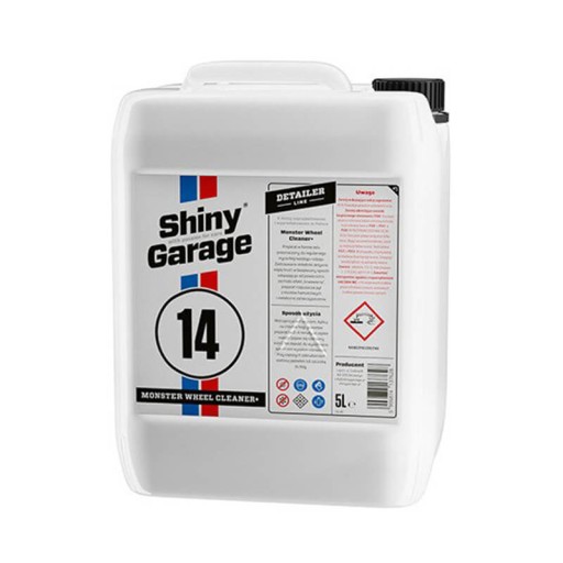 SHINY GARAGE Monster Wheel Cleaner + 5lформула gel