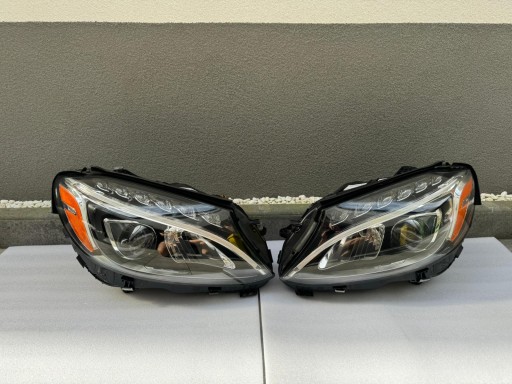 lights Mercedes C Klasa W205 Full Led High Performance USA