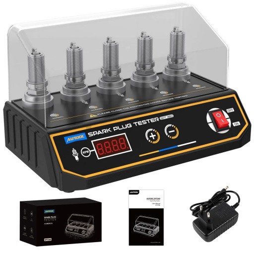 ТЕСТЕР СВЕЧИ ЗАЖИГАНИЯ, ИЗМЕРИТЕЛЬ ИСКРЫ ХОДА, ЭФФЕКТИВНОСТЬ