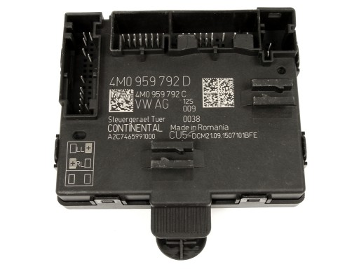 Audi Q7 4M A4 8W драйвер правой двери 4M0959792D