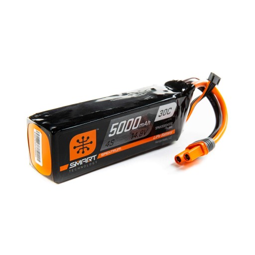 Horizon hobby 14.8 v 5000 mah 4s 30c smart lipo