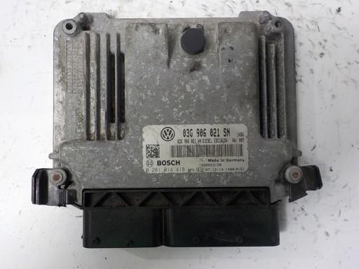 Контролер комп'ютера vw seat 03g906021sn 0281014418