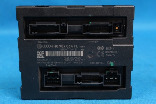 4H0907064FL 23/02 - VW TOUAREG 7P II LIFT КОМФОРТНЫЙ МОДУЛЬ BCM2 15R