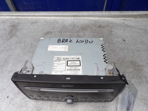 FORD FOCUS MK2 RADIO 4M5T-18C815-BK C307 C214 MP3 RDS CDX-FS214