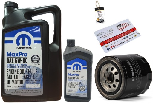 MOPAR 5W30 6L + ФИЛЬТР MO-899AB (PH2) + БЕСПЛАТНЫЕ ПОДАРКИ