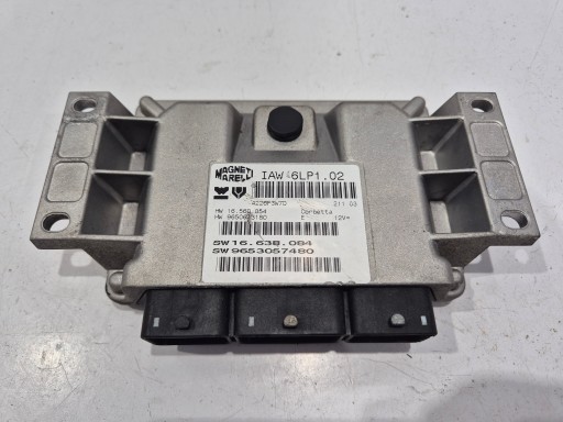SW9653057480 SW16.638.084 - Контролер комп'ютера iaw6lp1.02 peugeot 307 2.0 9653057480 9650623180