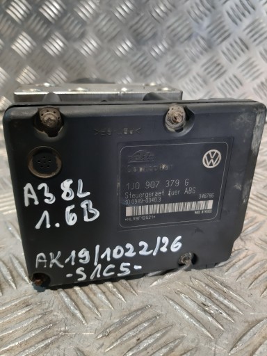 AUDI A3 8L 1.6B Pompa ABS 1J0907379G 1J0614117C
