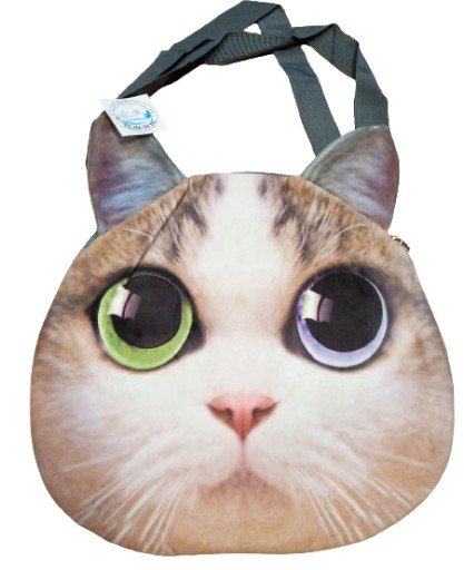 Котяча сумка 3D котяча морда 40х38см