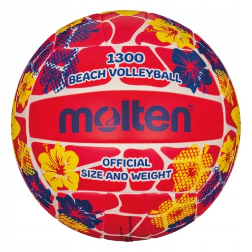 М'яч для пляжного волейболу Molten V5B1300-FR, розмір 5