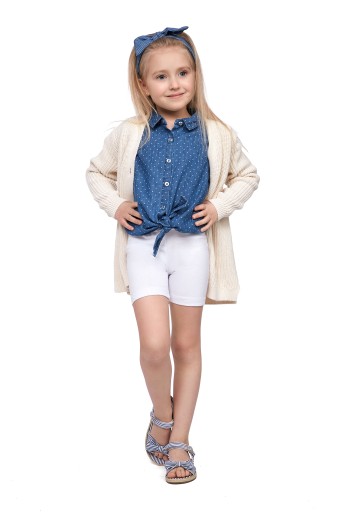 Шорти FUTURO FASHION 98 білі вище коліна