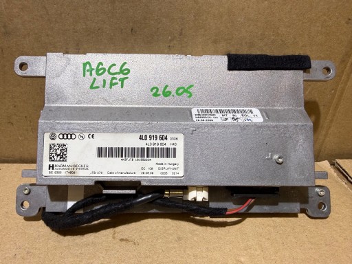 AUDI A4 B8 A5 8T Q5 8R A6 C6 LIFT display LCD 4L0919604