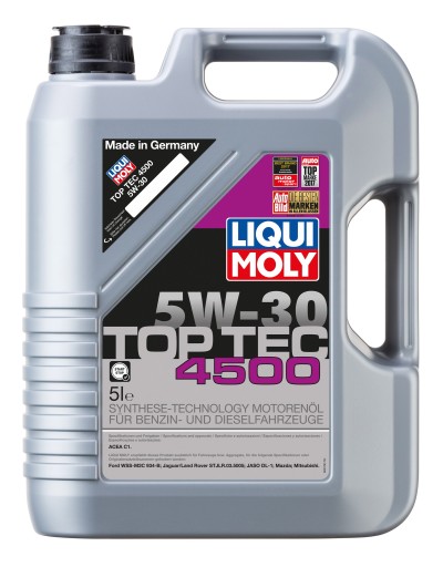 LIQUI MOLY OIL 5W-30 TOP TEC 4500 5л НЕМЕЦКОЕ