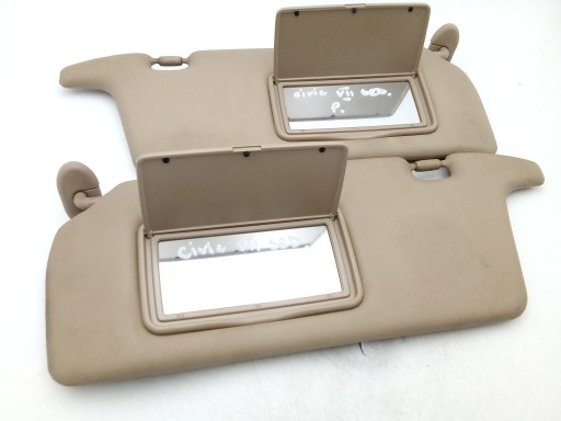 Honda Civic VII 7 sedan cover cap left right visor left and right