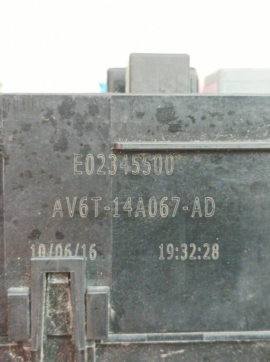 Module fusibles AV6T-14A067-AD 1.5 B 149KM Ford Kuga II (2012-)