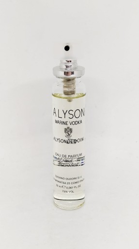 alysonoldoini marine vodka woda perfumowana 18 ml  tester 
