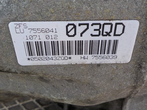 BMW 3 (E90) 2.0 B gearbox, 6HP-19 7556041