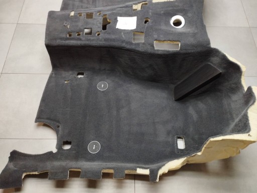 BMW 7 G11 carpet mats front UK 94255711