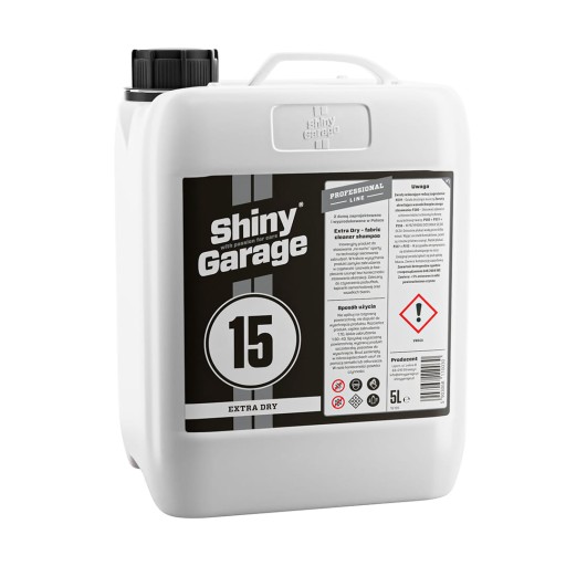 SHINY GARAGE Extra Dry 5L прачечная софиты