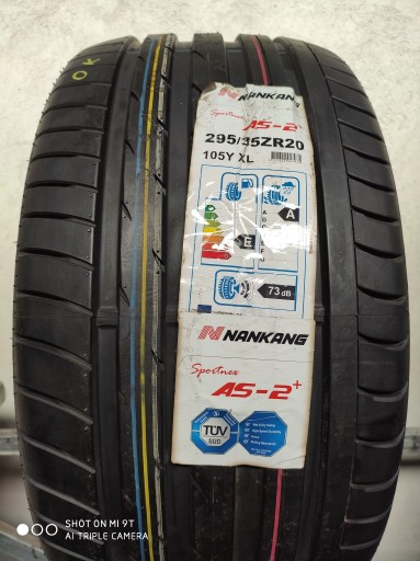 295/35/20 295 / 35R20 NANKANG Sportnex AS 2 + новый