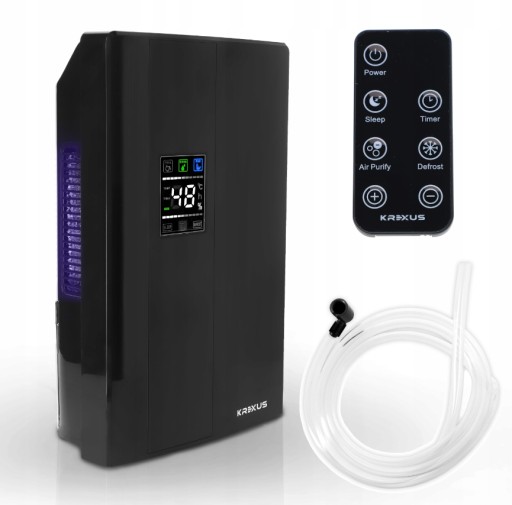 СУШИЛЬНИК ПОВІТРЯ ВЕЛИКИЙ ПОГЛИНАЧ ВОЛОГІ З ДИСТАНЦІЙНИМ КЕРУВАННЯМ УФ ЛАМПА KREXUS