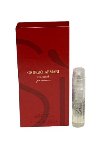 giorgio armani si passione red musk woda perfumowana 1.2 ml     