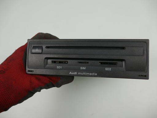 AUDI A8 D3 LIFT card reader SD SIM PLYT navigation devices 4E0035670C