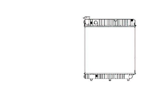 507665 - ВОДЯНИЙ РАДІАТОР MERCEDES 207-410 NRF