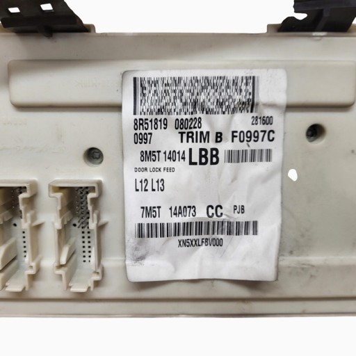 FORD FOCUS MK2 comfort control unit BSI compartment of fuses 7M5T14A073CC