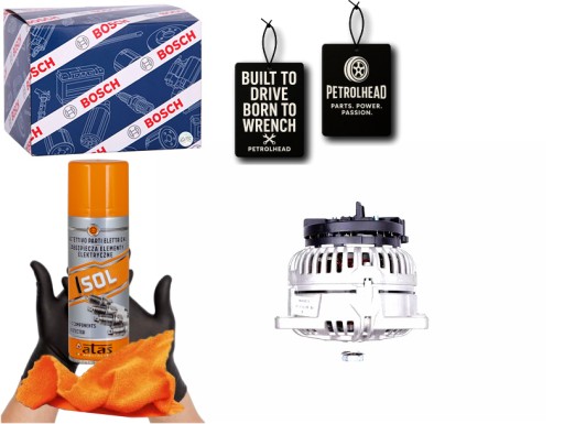 BOS1 986 - Генератор man e2000 tga tgs i d2066lf28-d2876lf25 06 #petrolhead pro+ kit4