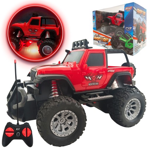 АВТО ПУЛЬТ ДЖИП РАПТОР LED