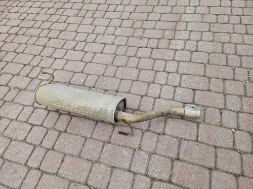 exhaust pipe silencer rear part rear pipe Opel Corsa E Corsa D 55703005