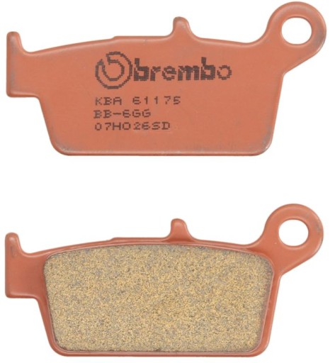 07HO26SD - Гальмівні колодки HAM BREMBO ззаду Gas Gas EC 300 2001-2008