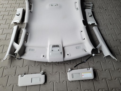 CIELO INTERNO copertura GREMBIALINA SLUPKA Montaggio KOMPLET parasole LEXUS RX III RX450 H