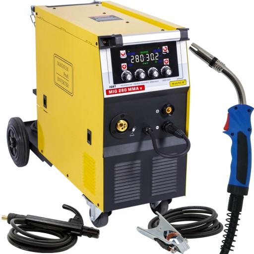Зварювальний апарат Migomat Magnum MIG 280 MMA V IGBT 4x4 2in1