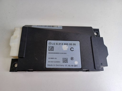 Mercedes e w213 213 модуль реле запалювання контролер a2139000505